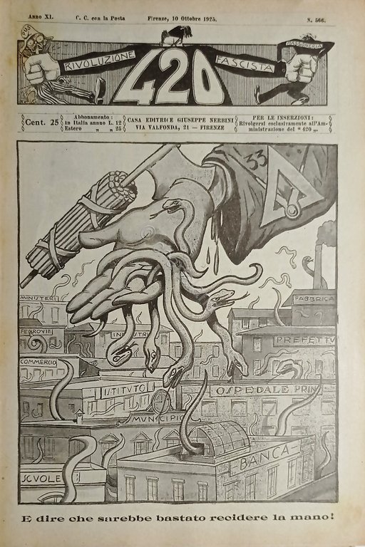 Rivista di Satirica Umoristica - IL 420 - Anno XI …