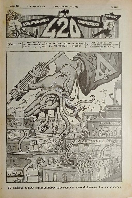 Rivista di Satirica Umoristica - IL 420 - Anno XI …