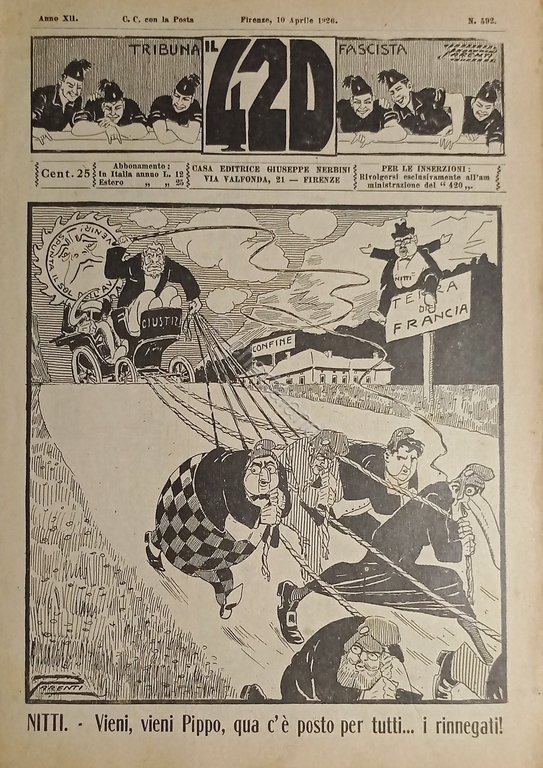 Rivista di Satirica Umoristica - IL 420 - Anno XII …