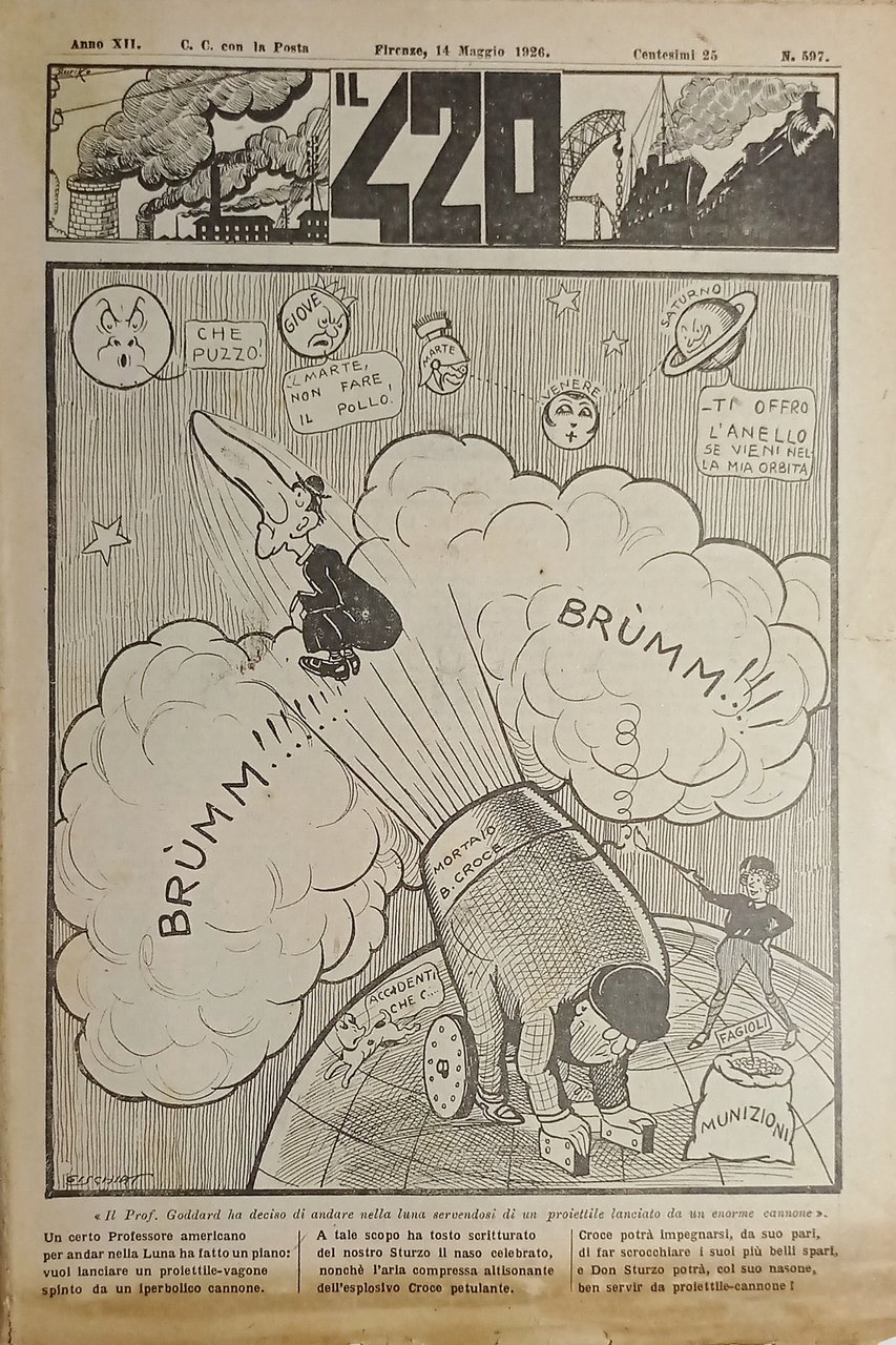 Rivista di Satirica Umoristica - IL 420 - Anno XII …