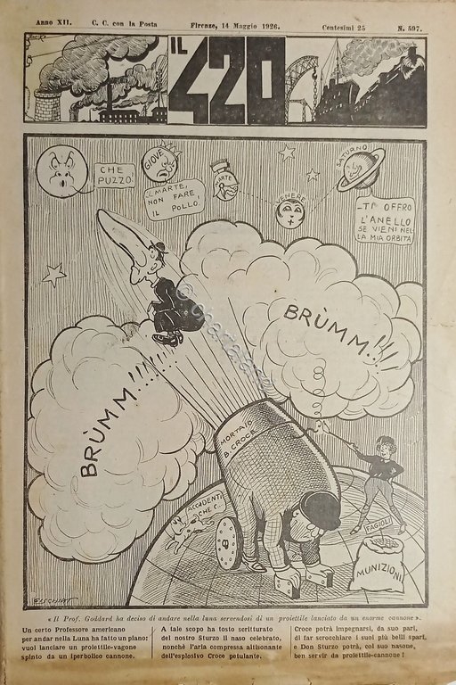 Rivista di Satirica Umoristica - IL 420 - Anno XII …