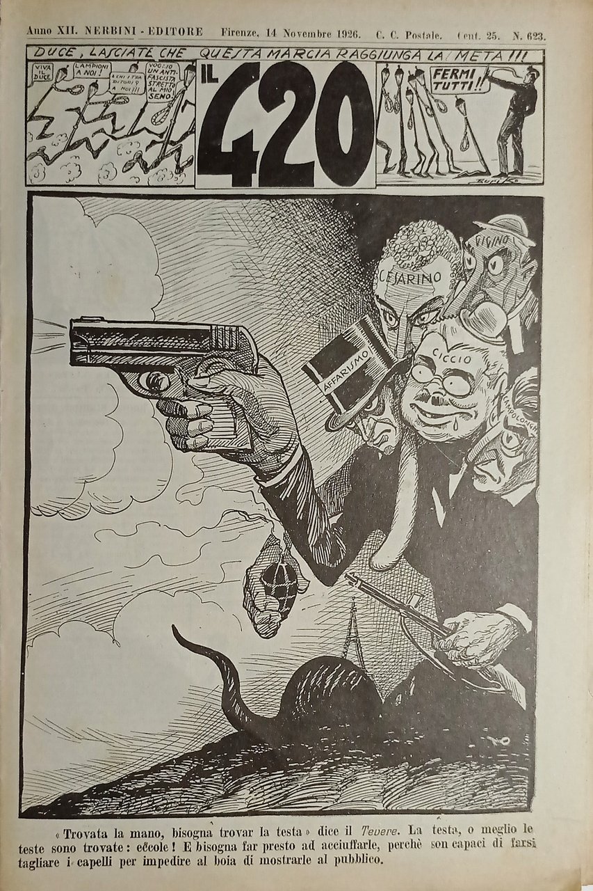 Rivista di Satirica Umoristica - IL 420 - Anno XII …