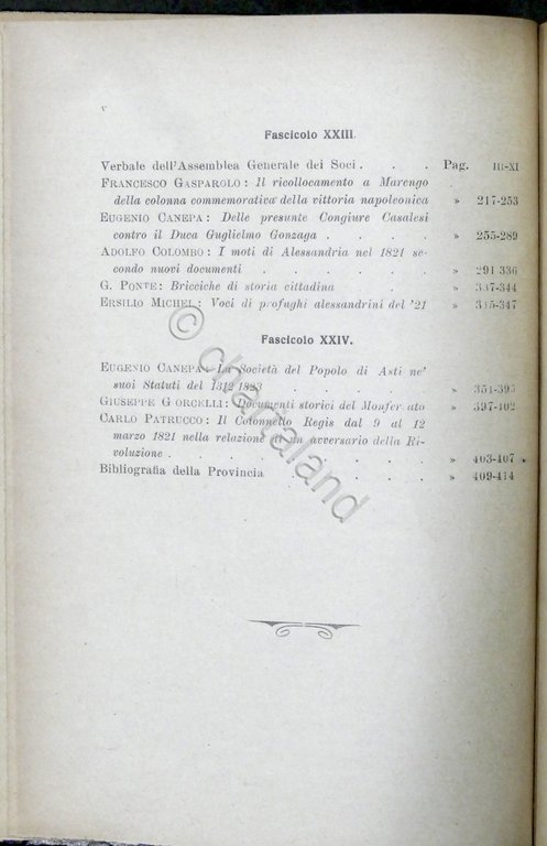 Rivista di Storia Arte Archeologia prov. di Alessandria Anno XXXI …