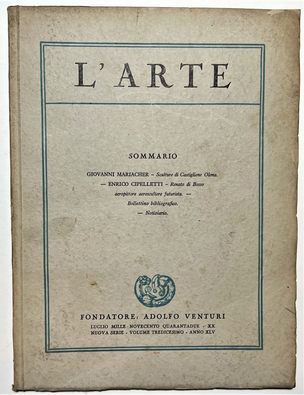 Rivista di Storia dell'Arte Medievale e Moderna - L'Arte - …