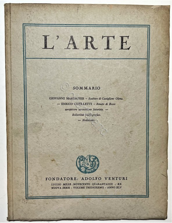 Rivista di Storia dell'Arte Medievale e Moderna - L'Arte - …