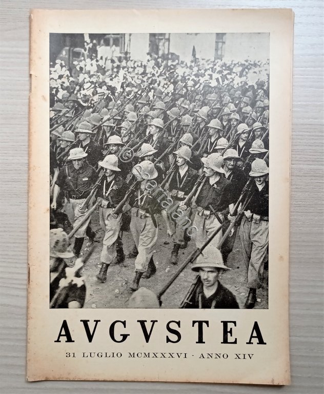 Rivista diretta da Franco Ciarlantini - Augustea N. 13/14 - …