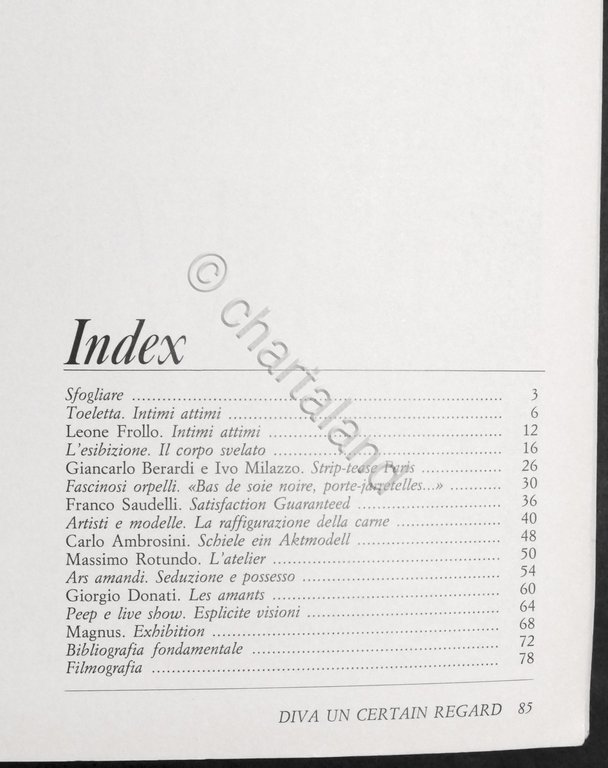 Rivista erotismo - Diva: un certain regard - ed. 1987 … | Immagine Gallery 4