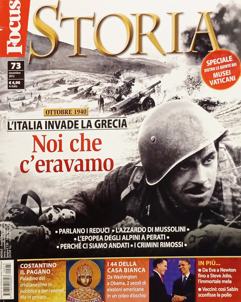 Rivista Focus Storia N. 73 - 2012 L'Italia invade la …