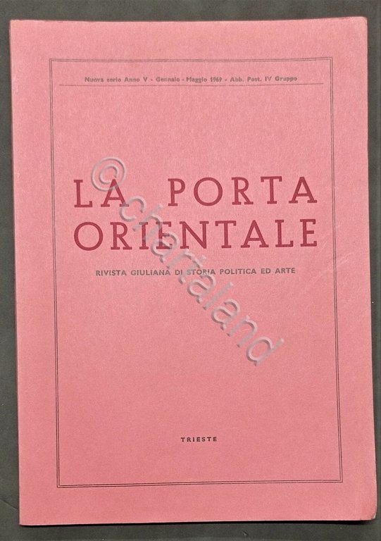 Rivista Giuliana di Storia Politica ed Arte - La Porta … | Immagine Gallery 1