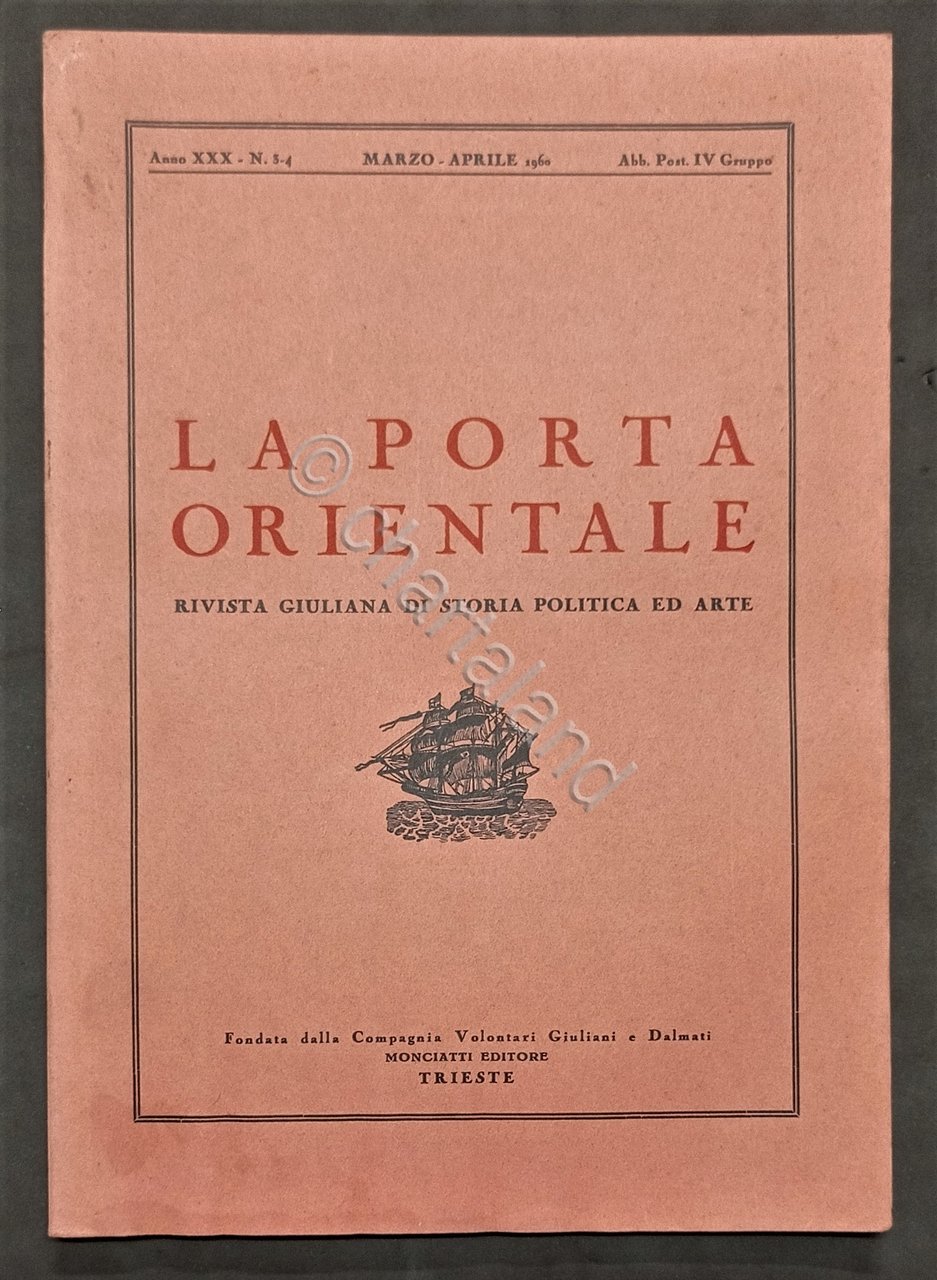 Rivista Giuliana di Storia Politica ed Arte - La Porta …