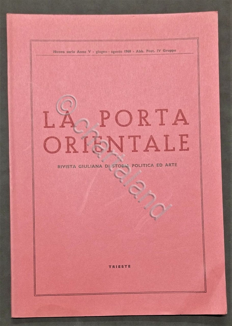 Rivista Giuliana di Storia Politica ed Arte - La Porta …