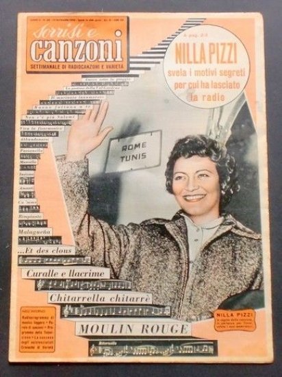 Rivista Sorrisi e Canzoni - Anno II - N° 30 …