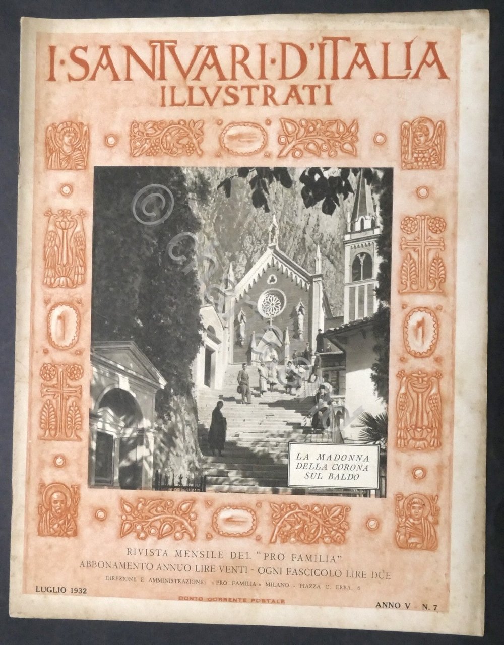 Rivista I Santuari d'Italia - Anno V N. 7 - …
