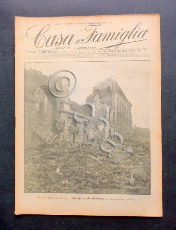 Rivista illustrata - Casa e Famiglia - N.5 - 17 …