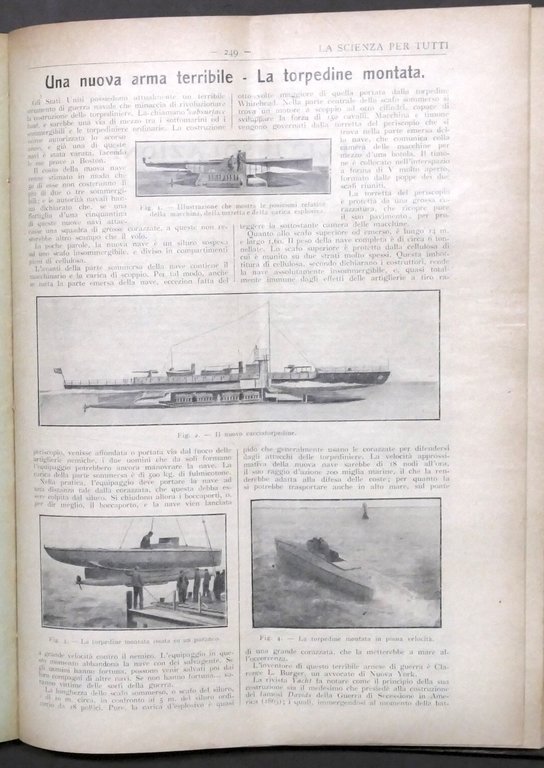 Rivista La Scienza per Tutti - Anno XVII completo - … | Immagine Gallery 10