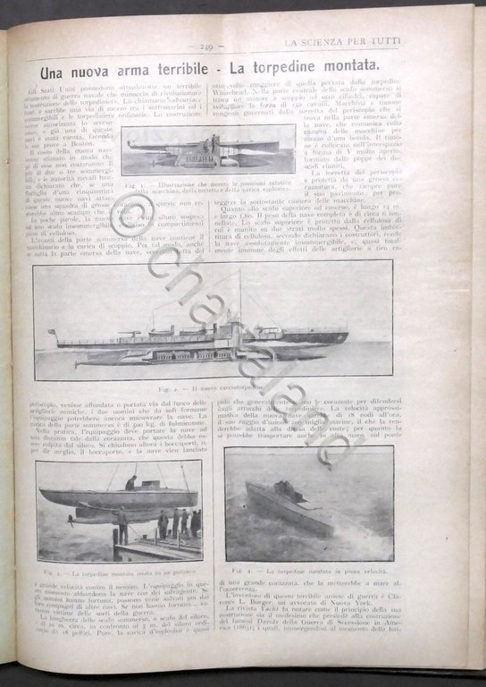 Rivista La Scienza per Tutti - Anno XVII completo - … | Immagine Gallery 13