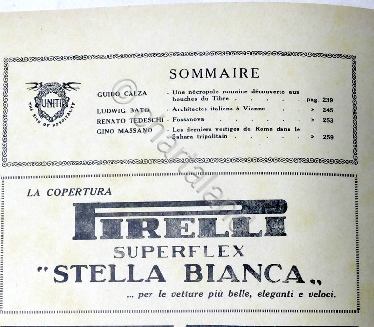 Rivista Les Hirondelles N. 11 - 1930 UNITI Association de …