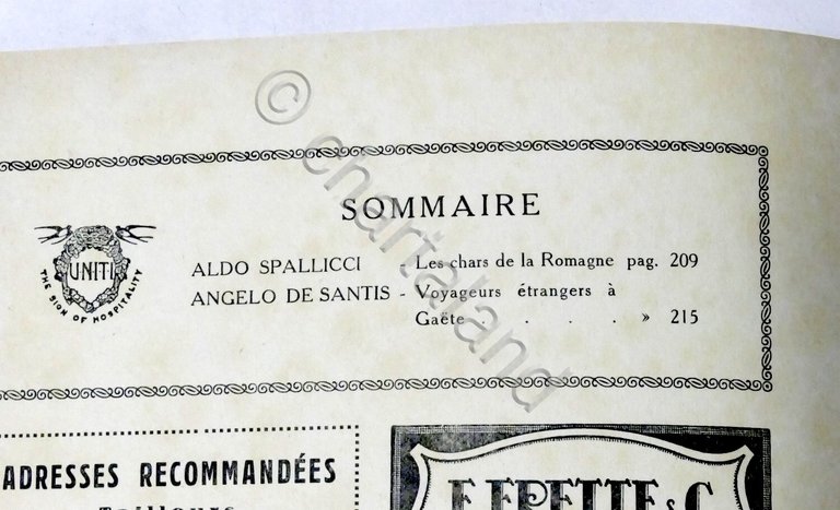 Rivista Les Hirondelles N. 11 - 1931 UNITI Association de …