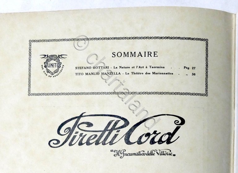Rivista Les Hirondelles N. 2 - 1929 UNITI Association de …