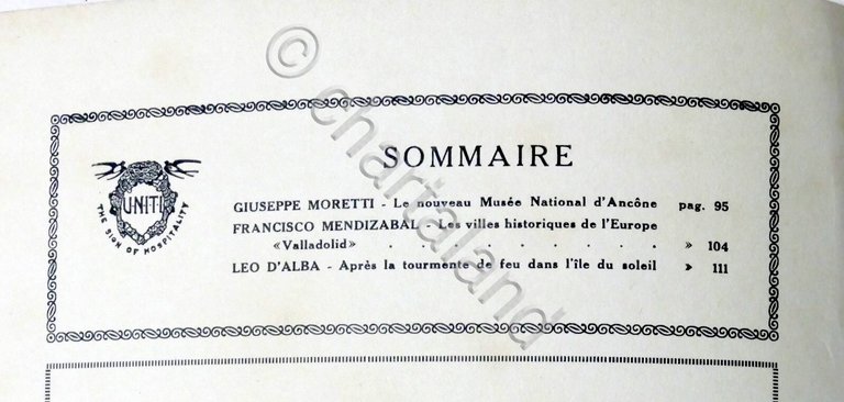 Rivista Les Hirondelles N. 5 - 1929 UNITI Association de …