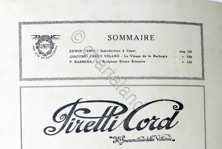 Rivista Les Hirondelles N. 6 - 1929 UNITI Association de …