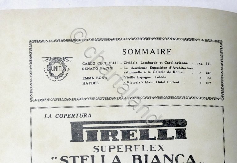 Rivista Les Hirondelles N. 7 - 1931 UNITI Association de …