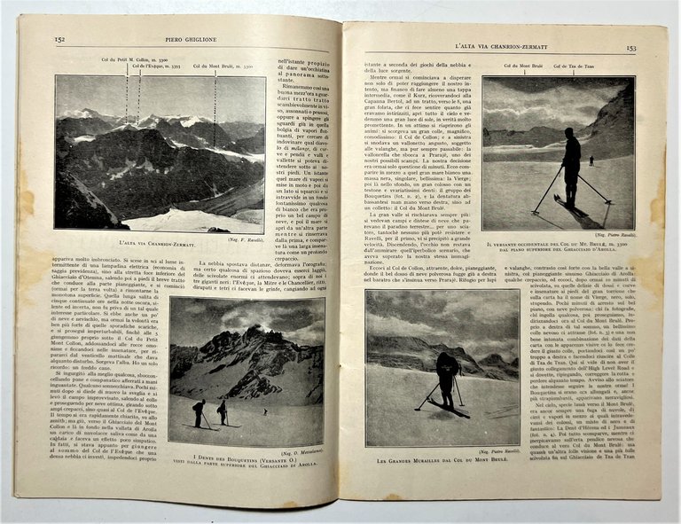 Rivista Mensile - Club Alpino Italiano N. 11/12 - 1926