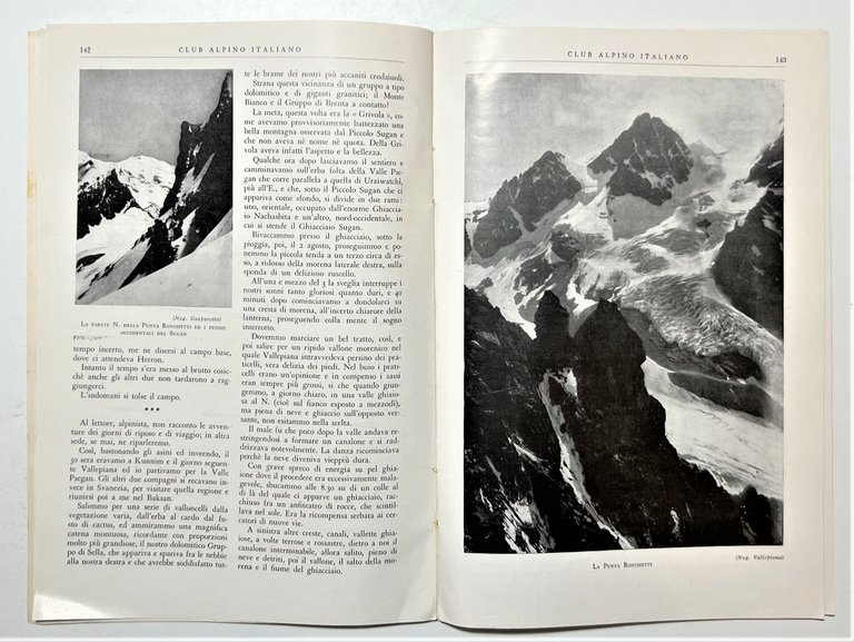 Rivista Mensile - Club Alpino Italiano N. 3 - 1930