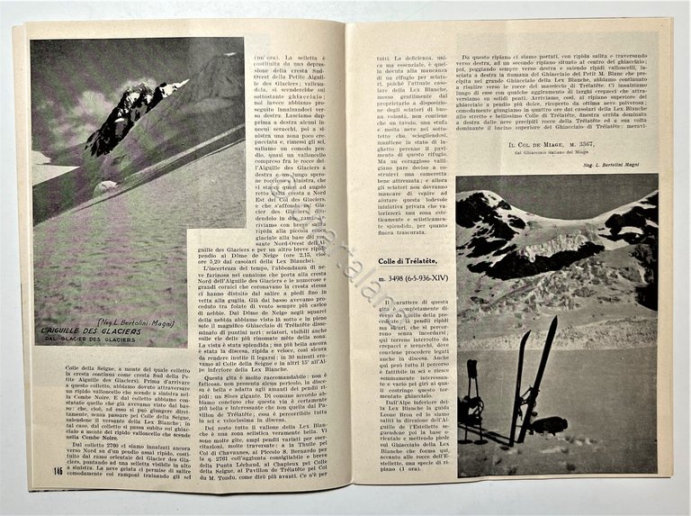 Rivista Mensile - Club Alpino Italiano N. 4 - 1937