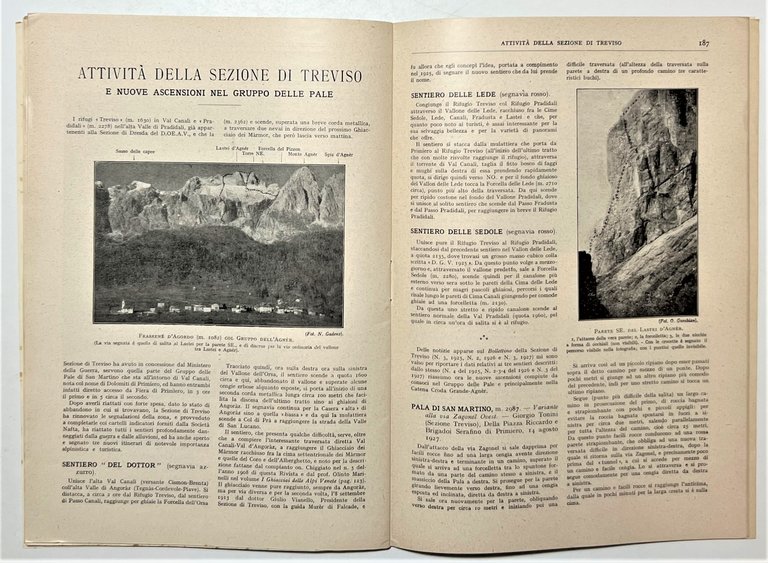Rivista Mensile - Club Alpino Italiano N. 5/6 - 1928