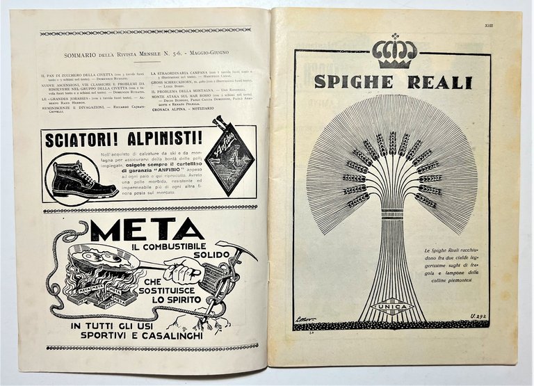 Rivista Mensile - Club Alpino Italiano N. 5/6 - 1929
