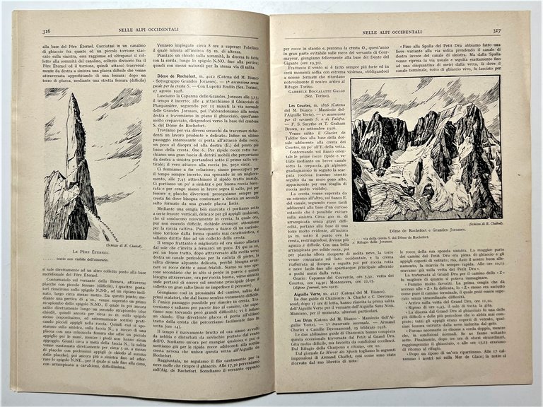 Rivista Mensile - Club Alpino Italiano N. 9/10 - 1928