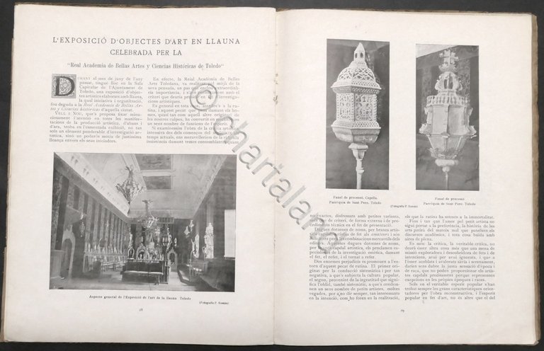 Rivista Mensile d'Arte - Vell I Nou - Epoca II …