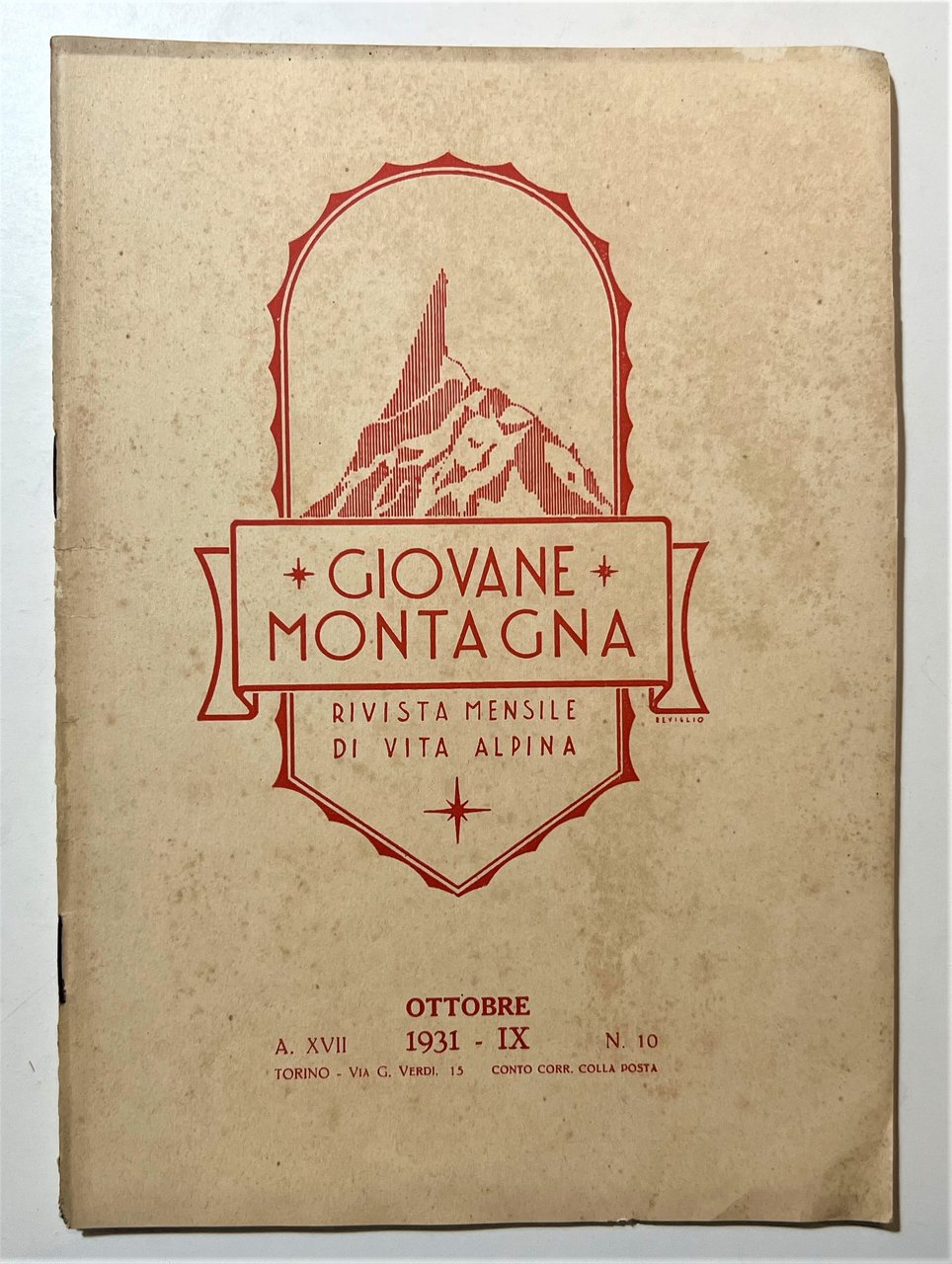 Rivista Mensile di Vita Alpina - Giovane Montagna - Anno …