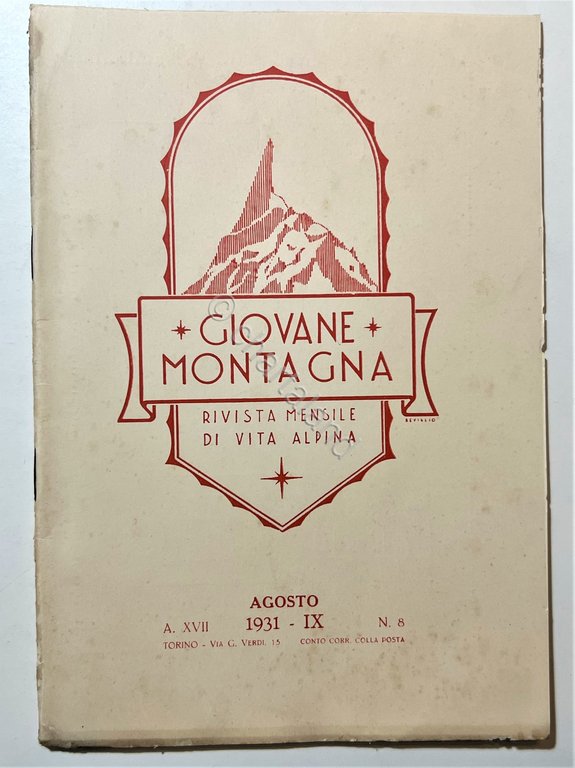 Rivista Mensile di Vita Alpina - Giovane Montagna - Anno …