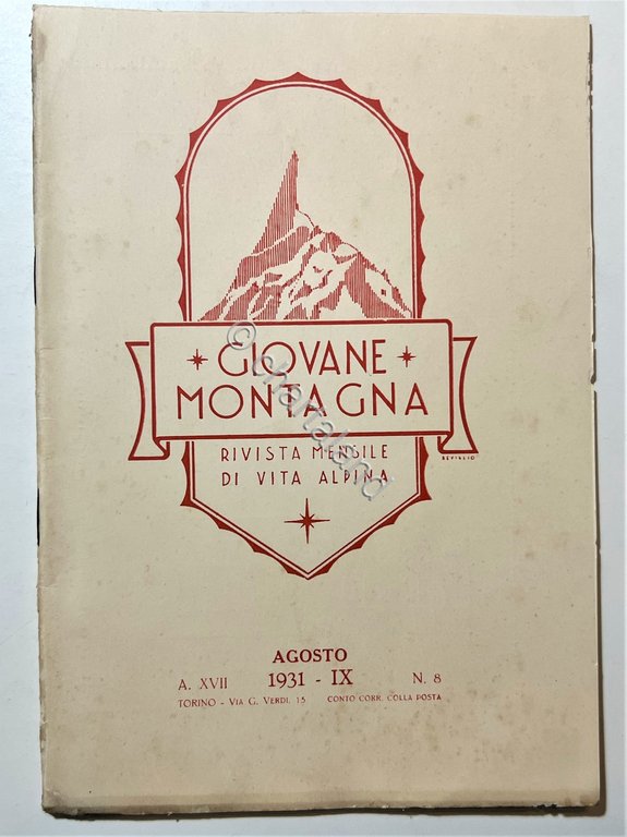 Rivista Mensile di Vita Alpina - Giovane Montagna - Anno …