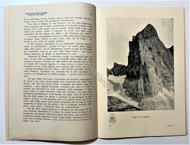 Rivista Mensile di Vita Alpina - Giovane Montagna - Anno …