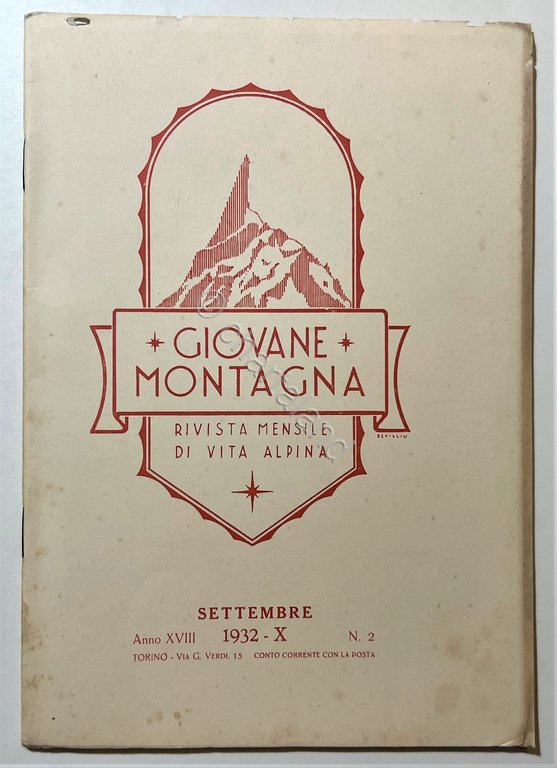 Rivista Mensile di Vita Alpina - Giovane Montagna - Anno …