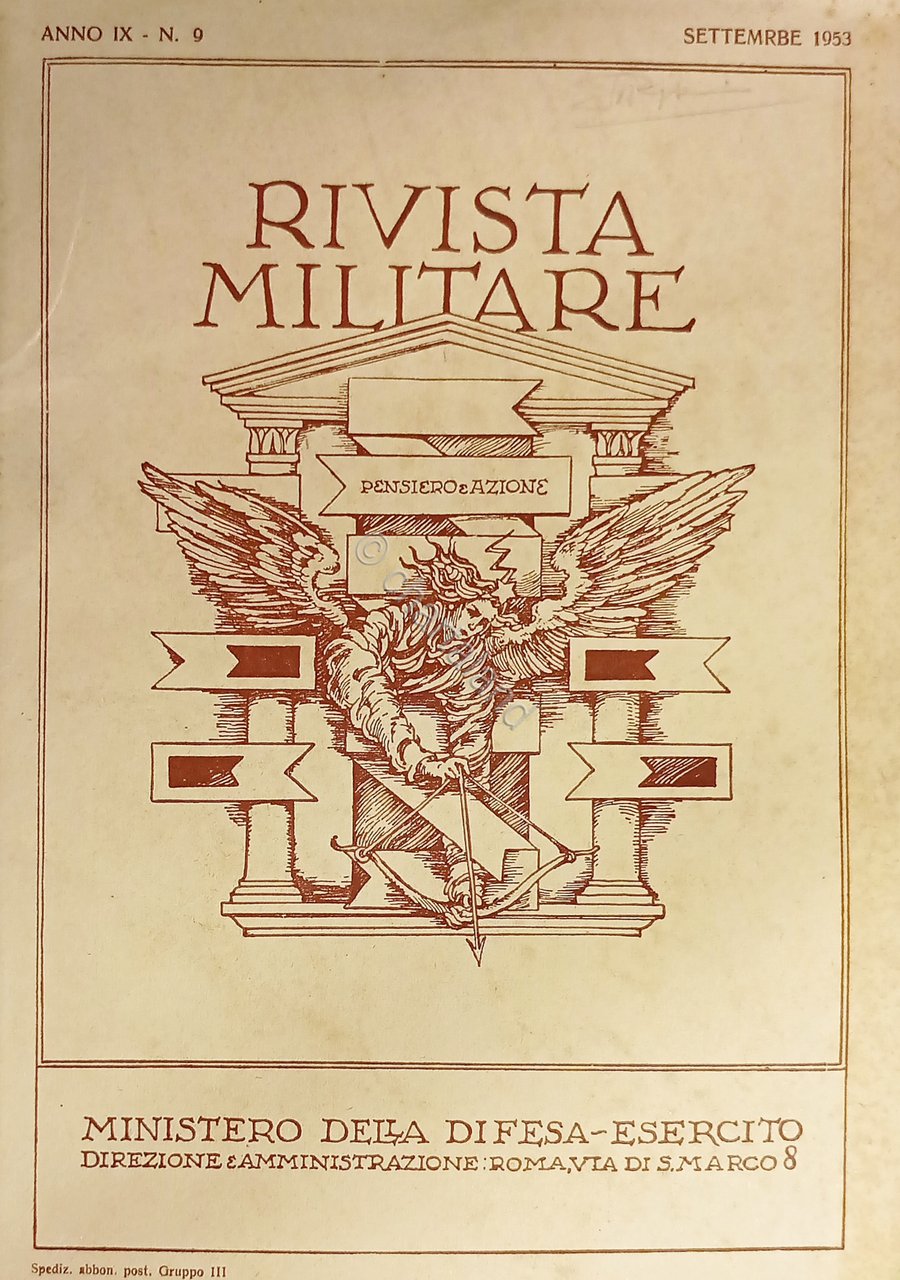 Rivista Militare - Anno IX - N. 9 - Settembre …