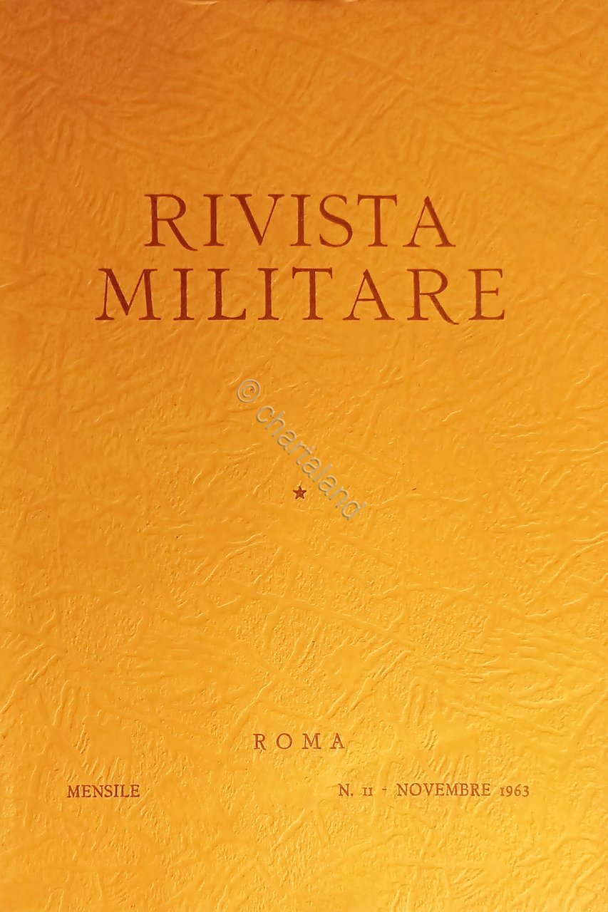 Rivista Militare - Anno XIX - N. 11 - Novembre …