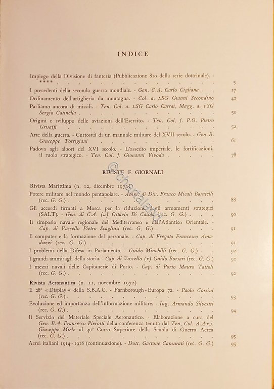Rivista Militare - Anno XXIX - N. 1 - Gennaio …