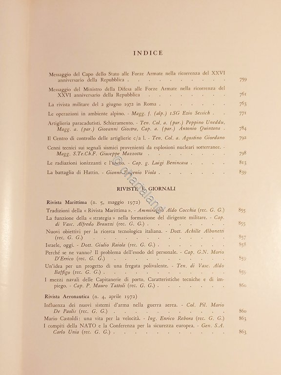 Rivista Militare - Anno XXVIII - N. 6 - Giugno …