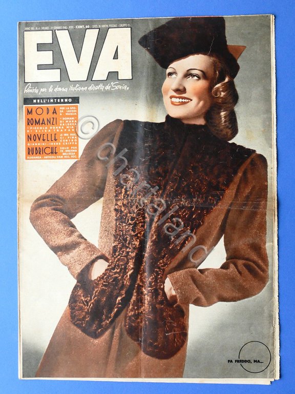 Rivista Moda Donna Italiana - Eva - Anno VIII - …