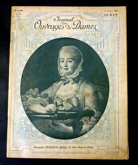 Rivista Moda Journal des Ouvrages de Dames n° 307 - … | Immagine principale