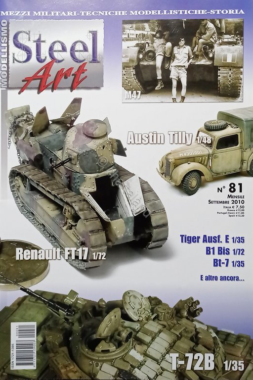 Rivista Modellismo - Steel Art N. 81 - 2010 Renault …