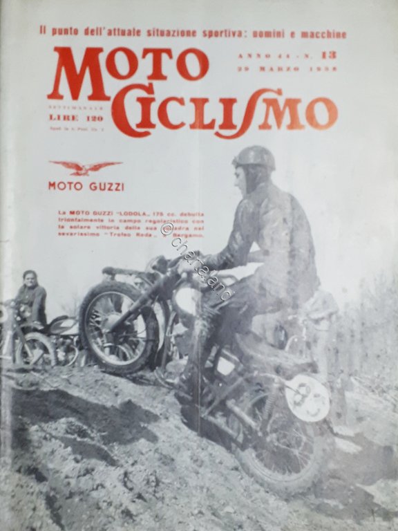 Rivista Motociclismo N. 13 - 29 Marzo 1958 | Immagine Gallery 2