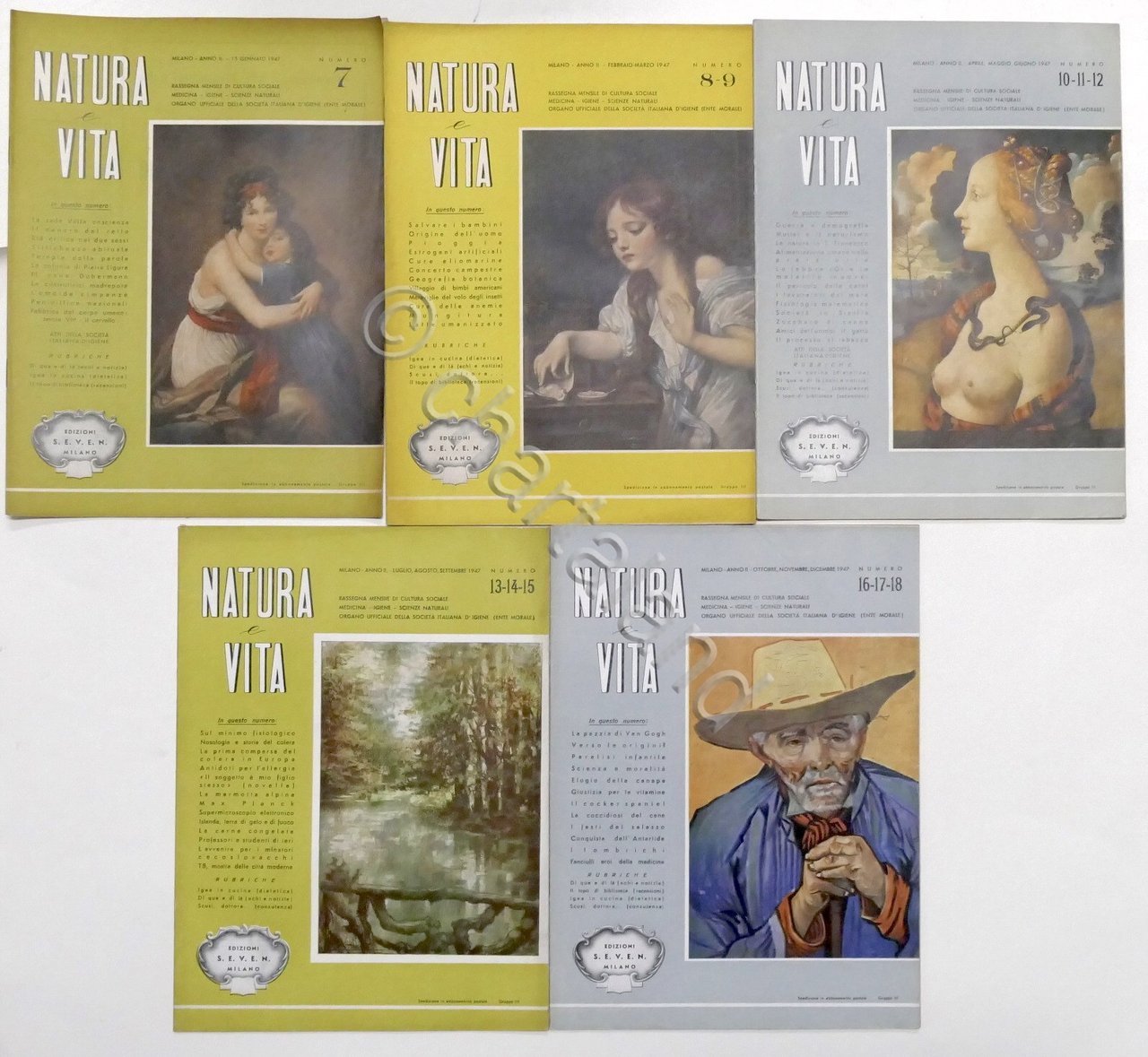 Rivista Natura e Vita - Anno II completo - 5 …