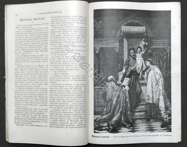 Rivista Nord Americana - Periodico mensile illustrato - Anno I … | Immagine Gallery 2