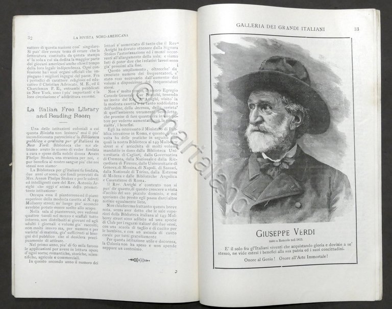 Rivista Nord Americana - Periodico mensile illustrato - Anno I … | Immagine Gallery 3