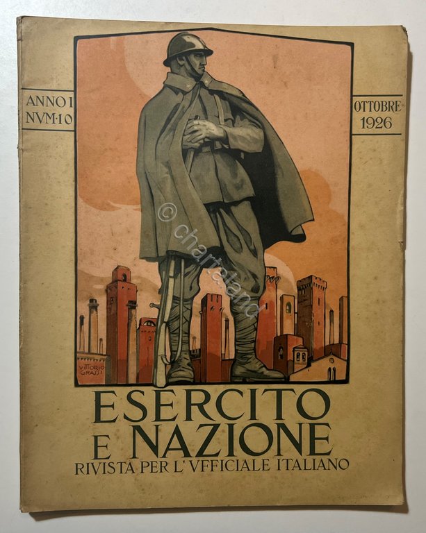 Rivista per l'Ufficiale Italiano - Esercito e Nazione - Anno …